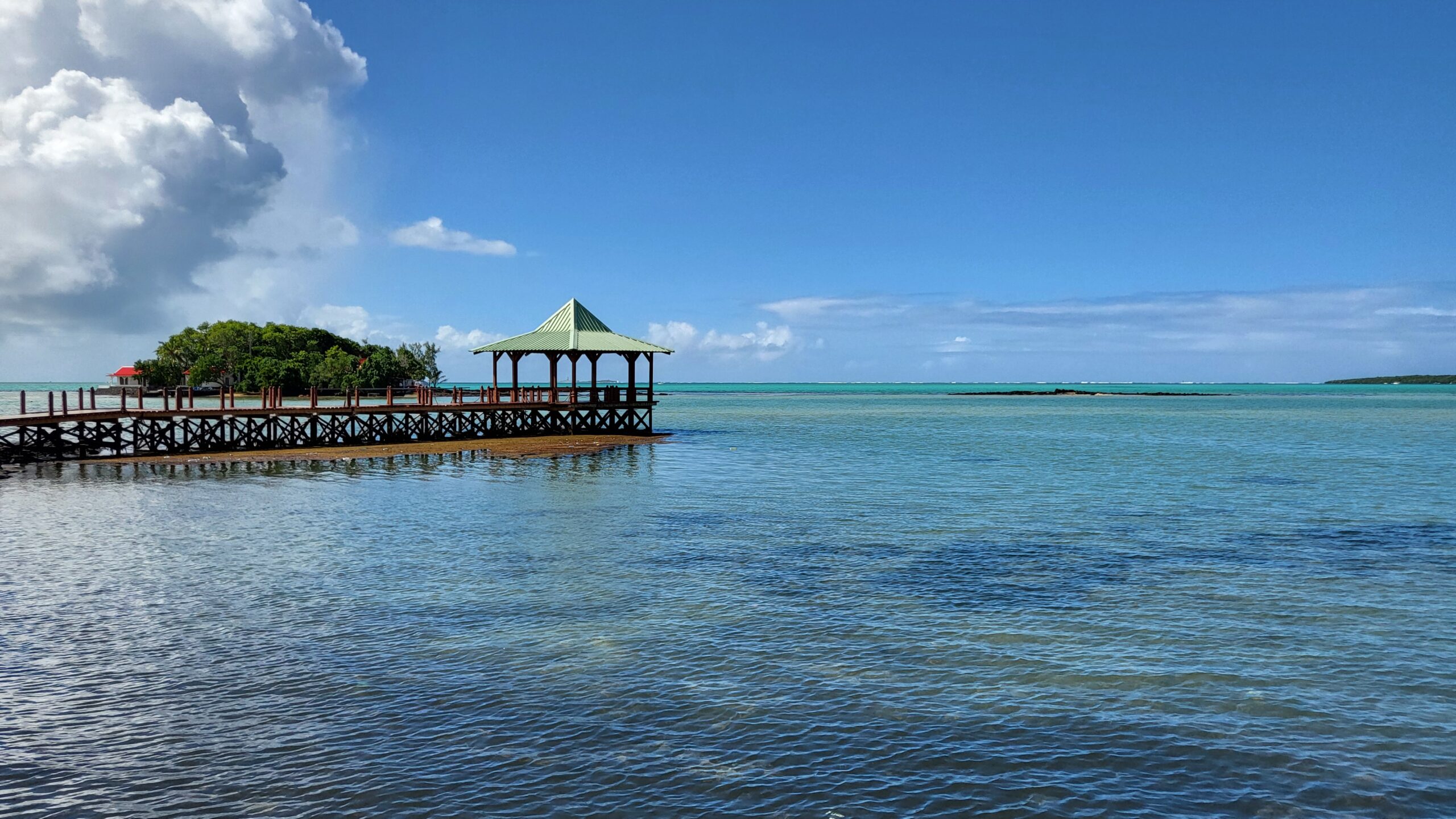 Mahébourg vue du bord de mer