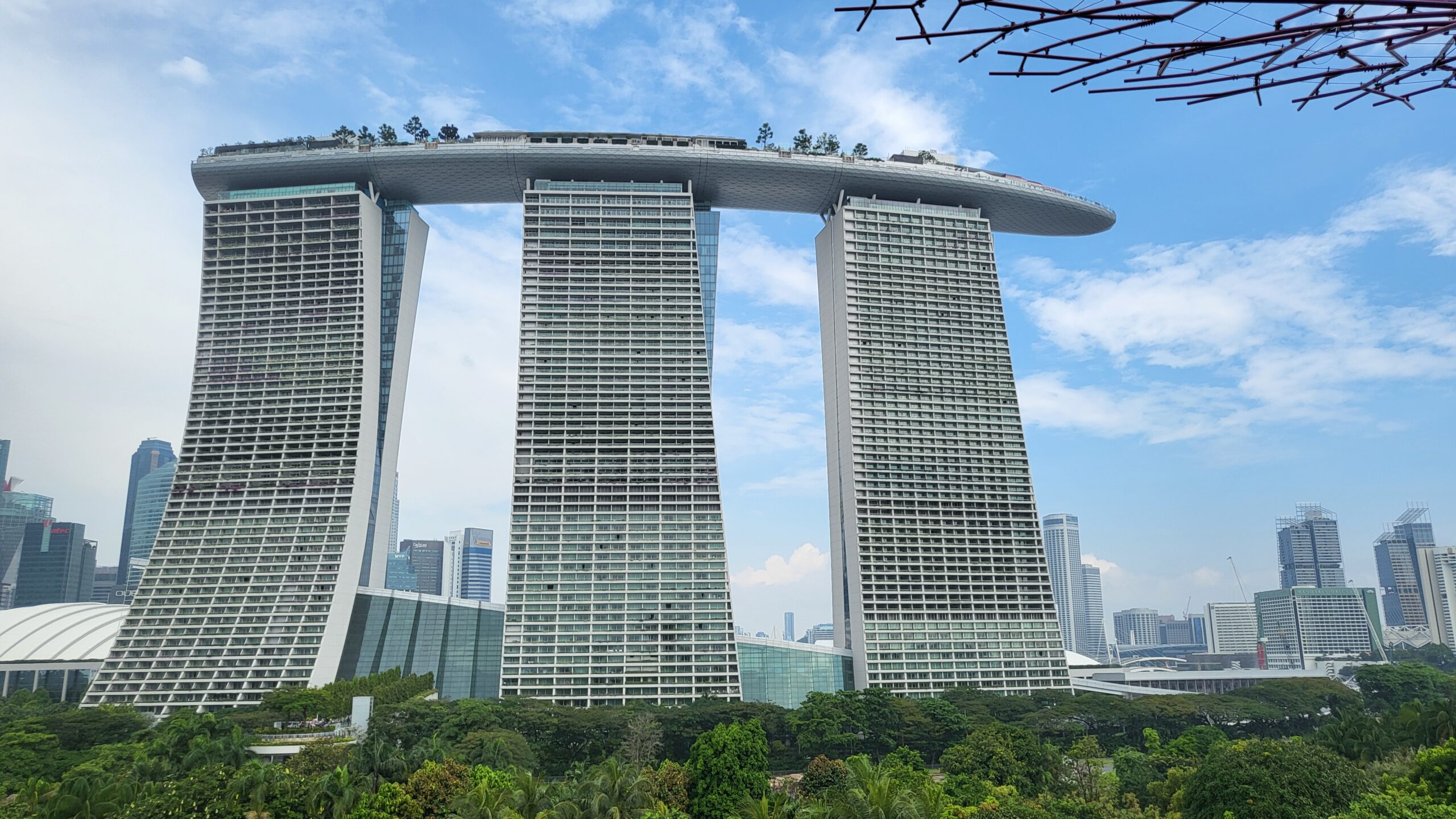 hotel marina bay sands, singapour