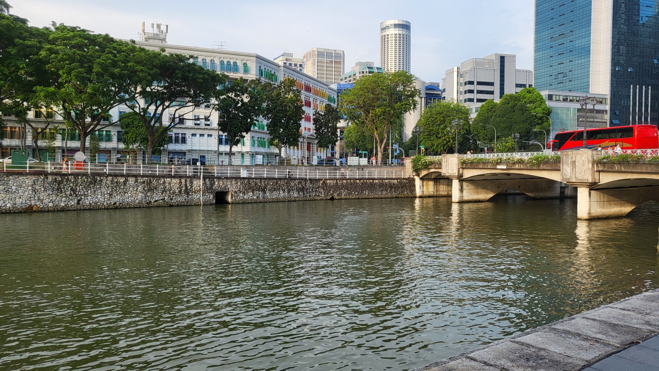 clark quay, singapour