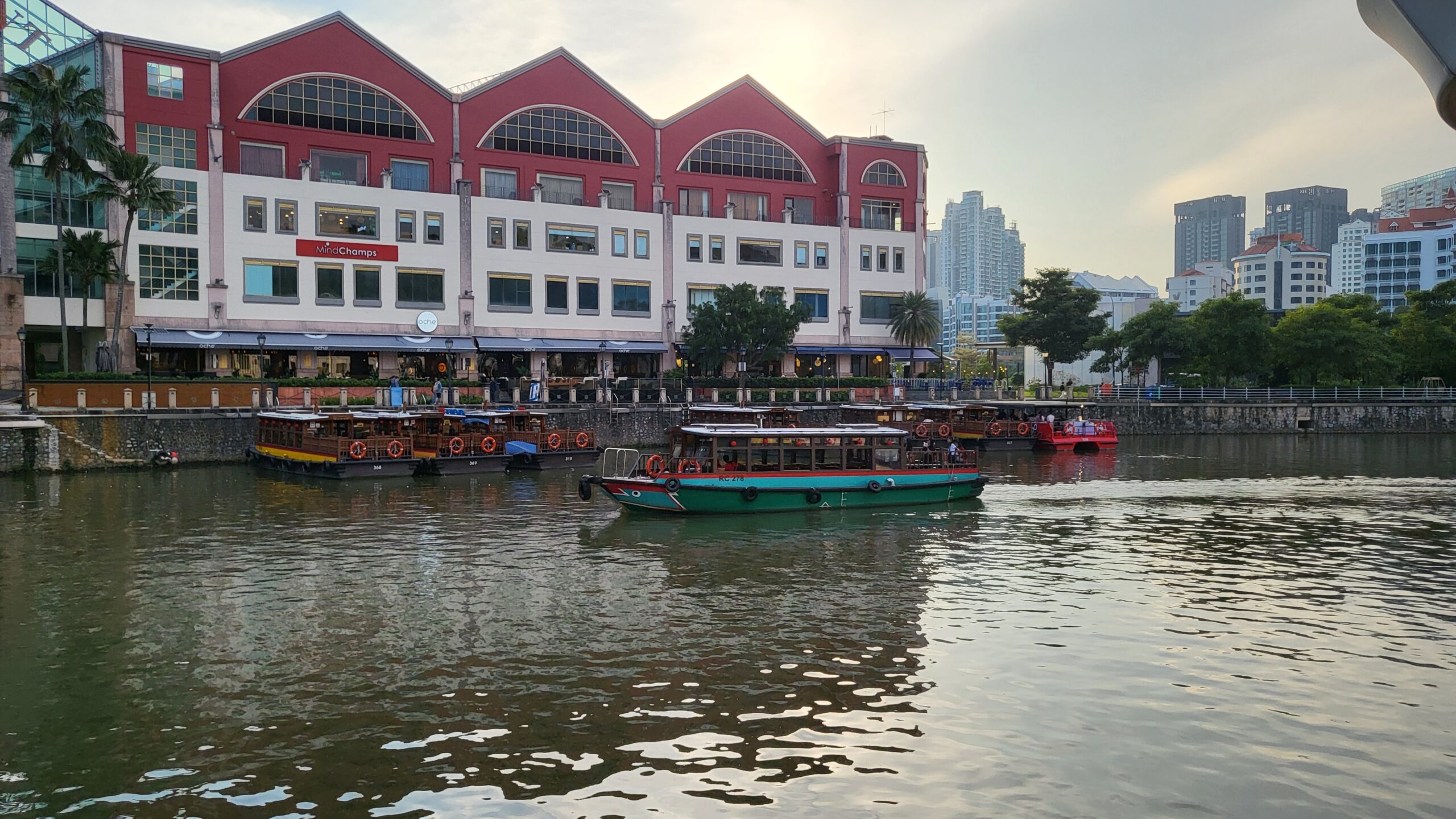 clark quay, singapour