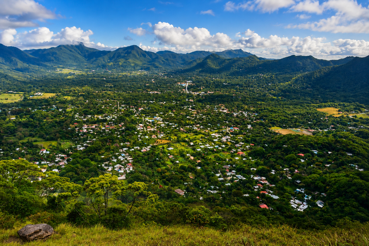 randonnée la india dormida, el valle de anton