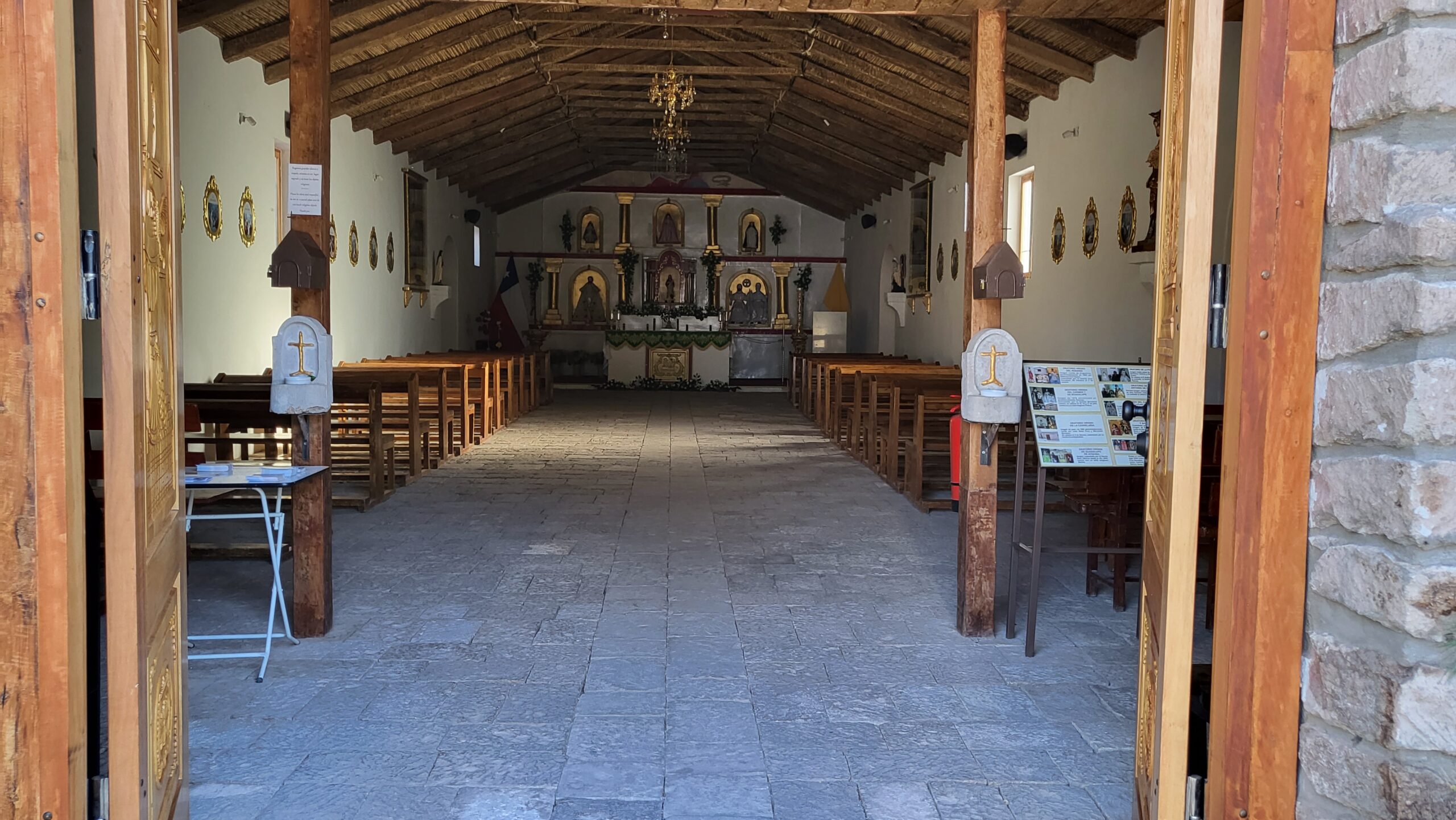 église taconao, chili